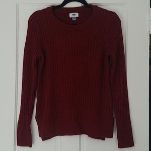 Old Navy red long sleeve size small